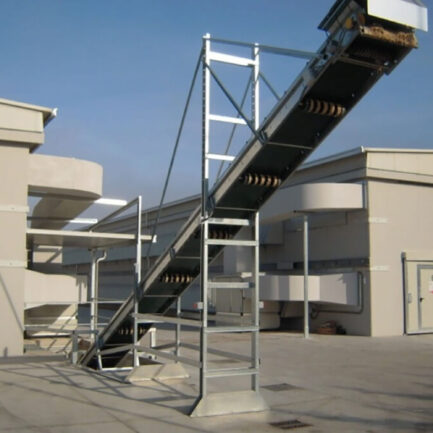 Transportador de gallinaza