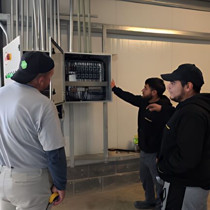 Capacitaciones de los equipos de control a personal de granja